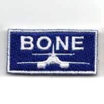Bone Dyess Air Force Base B-1B Lancer Fss Embroidered Hook &amp; Loop Patch - £28.14 GBP