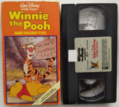 VHS Winnie the Pooh And Tigger Too (VHS, 1991) - £8.68 GBP