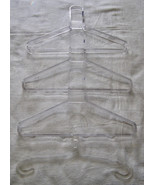 VINTAGE Lot of 4 “SHAPED LUCITE” HANGERS - 1 FREE FORM HAND CRAFTED SHAP... - $356.04 MXN