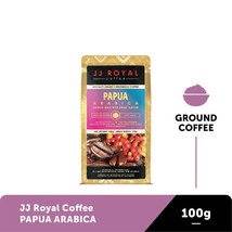 JJ Royal  Papua Arabica Coffee (Ground), 100 Gram - $29.60