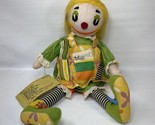 Vintage RARE 1969 Dakin Lucy Mae Learn To Dress Stuffed Doll W/ Tag - £56.04 GBP