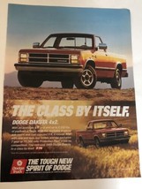 vintage Dodge Dakota 4x2 Truck Print Ad  Advertisement 1989 PA1 - £6.25 GBP