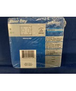 Steel City ED03347-002, 2-Gang=ONE SINGLE, ONE GFCI COVER, UPC: 78505520... - $4.86 CAD