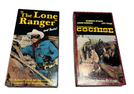 Lot Of 2 VHS The Lone Ranger Cochise - £7.11 GBP