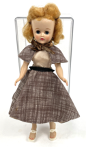 Vintage Vogue Jill Fashion Doll Bent Knee Red Hair Brown Tagged Skirt Cape 7408 - £105.87 GBP