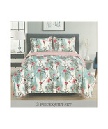  Floral Bedspread Set   Sage 3-PC Quilted Bedding Set - Full/Queen &amp; Kin... - $57.25+