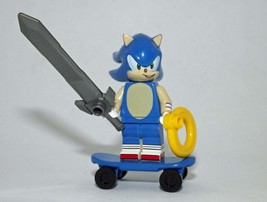 Sonic the Hedgehog Sega video Game Building Minifigure Bricks US - £5.49 GBP