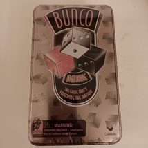 Bunco Deluxe Game Set In Storage Tin by Cardinal Industries #6036218  - £15.94 GBP