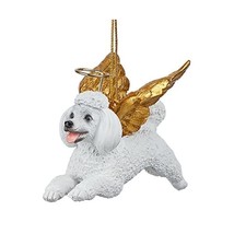 Design Toscano Christmas Tree Ornaments - Honor The Pooch White Poodle H... - £15.93 GBP