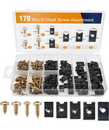 170x Plastic Body Screw and Clips Gy6 50cc 125cc 150cc Taotao SunL Roket... - $19.79