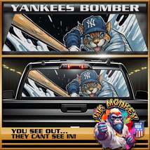 Yankees Bomber - Truck Back Window Graphics - Customizable - $58.95+
