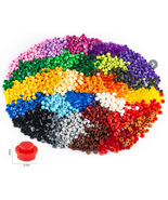 32 Colors Craft Beads - Perfect for Jewelry Making, DIY Projects, and Pi... - £17.76 GBP