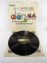 Guy Lombardo Dance To The Songs Vinyl Album Decca Records DL74180 VG+/VG+ - £6.22 GBP