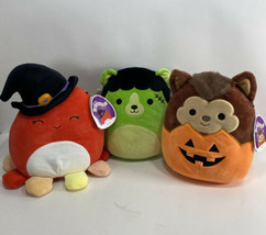 Squishmallow Halloween 8” Detra Len Wade Exclusive Lot of 3 NWT New with... - £31.38 GBP