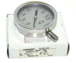 NIB ASHCROFT 35-1009SW-02L-XLJ INDUSTRIAL DURALIFE GAUGE 351009SW02LXLJ - £33.23 GBP