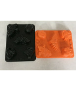 Jello happy Halloween two mold sets  jigglers bat ghost cat pumpkin witc... - €17,15 EUR