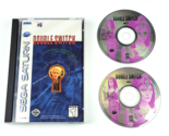 Double Switch (Sega Saturn, 1995) 2-Disc Game w/ Foam &amp;  Reg. Card -Dead... - $17.81