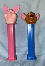 Lot Of 2 PEZ Dispensers Disney Winnie The Pooh Piglet &amp; Roo - £2.98 GBP