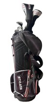 Callaway Strata 7 Golf Club RH Set &amp; Stand Bag Driver 3W 5H 6-7-8 Irons ... - £156.44 GBP