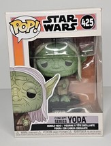 Funko Pop Star Wars Yoda Concept Series 425 New In Box NIB NRFB - £4.89 GBP