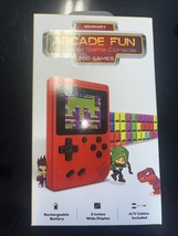 Merkury Innovations Arcade Fun Portable Gaming Console w/ 200 Games Brand New  - £15.30 GBP