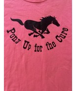 Hot Pink XL Unisex Shirt - Breast Cancer Wahine Polo Riders Fundraiser  - $9.05 CAD
