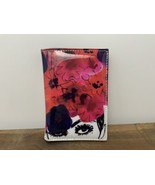 IZak Vegan Passport, 3 Credit Card Holder Sexy Eyes Flowers Artsy - $19.75