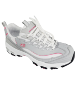Skechers Sport Womens 7M D&#39;Lites Non-Memory Foam Lace-Up Sneaker 11422 G... - £38.93 GBP