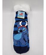Disney Stitch Slipper Socks Shoe Size 4-10 - 1 Pair of Socks - $236.38 MXN