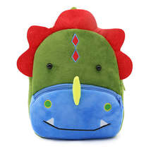 Anykidz 3D Green Dinosaur School Backpack Cute Animal With Cartoon Designs Child - £32.68 GBP