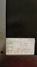 Helloween - Vintage December 20, 1998 Coney Island, Ny Concert Ticket Stub - £8.63 GBP