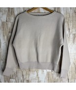 Rachel Zoe Sweater Women Size S Oatmeal Beige Round Neck Pullover - $475.98 MXN