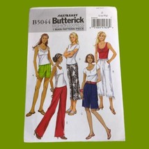 Butterick 5044 Misses Fast &amp; Easy Pants Shorts Sewing Pattern L-XL Uncut - £3.70 GBP