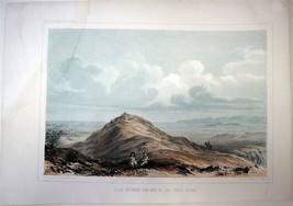 CHARLES KOPPEL Plain Between Kah-Wee-Ya and Kings Rivers 1855 Lithograph - £22.78 GBP