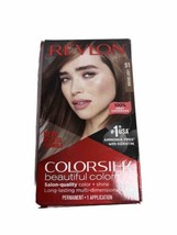 Revlon Colorsilk Permanent Hair Color 51 Light Brown Distressed Package - £6.07 GBP