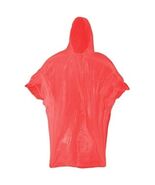 Economy Poncho, Red, One Size - $316.92 MXN