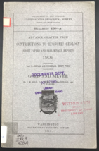 Antique 1909 USGS Bulletin 430-A Economic Geology Gold &amp; Silver Mining - $23.23