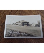 Old Real Photo RPPC Postcard Pavilion Building Marcotte Quebec Canada - $17.59