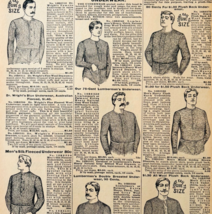 1901 Men&#39;s Underwear Reproduction Advertisement Sears Fashion Clothes DW... - $19.99