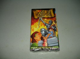 The Story Keepers Ready, Aim, Fire! #4 (VHS, 2002) Brand New Zonderkid, Bible - £5.42 GBP