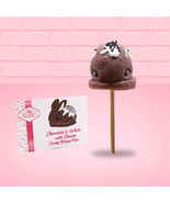 Chocolate &amp; White with Chunks Candy Bunny Pop - £14.22 GBP