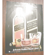 1 Sheet A4 Advertising Clipping Item JOHNNIE WALKER BLACK LABEL Extra Wh... - €11,26 EUR
