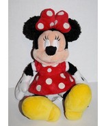 Disney Minnie Mouse 11&quot; Small Beanbag Stuffed Animal Plush Theme Park So... - $10.70