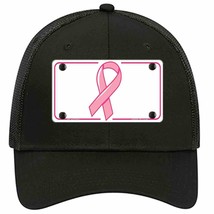 Breast Cancer Ribbon Novelty Black Mesh License Plate Hat - $533.56 MXN Breast Cancer Ribbon Novelty Black Mesh License Plate Hat - $533.56 MXN