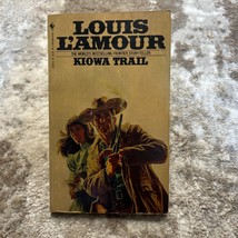 Kiowa Trail Western Paperback Book by Louis L&#39;Amour from Bantam Books 1981 - £14.71 GBP