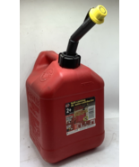 Blitz 2 Gallon 8 oz Red Plastic Gas Can Old Style 50810 W/ Spout &amp; Yello... - $697.74 MXN