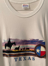 T-SHIRT Unisex: "Texas" Riding Horses Into The Sun Hanes Brand New! All Sizes - £11.99 GBP