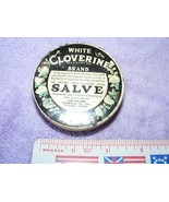 Vintage White Cloverine Salve Tin - €26,79 EUR