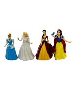 Disney Princess Figures Cinderella Snow White Belle Cake Topper 2 inch L... - £11.48 GBP