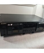 Sony TC-WE435 Dolby Dual Cassette Deck Player Recorder vintage FOR PARTS... - €25,09 EUR
